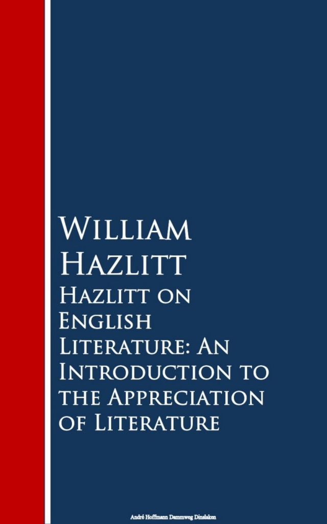 William hazlitt poems picture