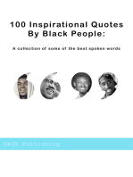 100 Inspirational Quotes by Black People