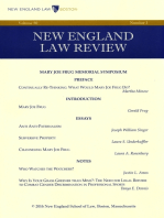 New England Law Review: Volume 50, Number 3 - Spring 2016