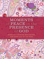 Moments of Peace in the Presence of God