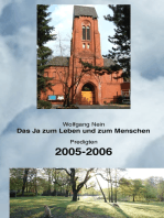 Das Ja zum Leben und zum Menschen, Band 3: Predigten 2005-2006