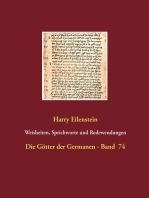 Weisheiten, Sprichworte und Redewendungen: Die Götter der Germanen - Band  74