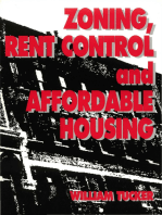 Zoning, Rent Control and Affordable Housing