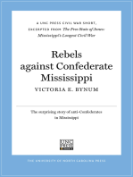 Rebels Against Confederate Mississippi: A UNC Press Civil War Short, Excerpted from The Free State of Jones: Mississippi's Longest Civil War