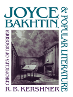 Joyce, Bakhtin, and Popular Literature: Chronicles of Disorder