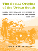 The Social Origins of the Urban South