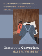 Grassroots Garveyism: The Universal Negro Improvement Association in the Rural South, 1920-1927