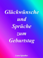 Glückwünsche und Sprüche zum Geburtstag