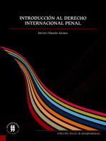 Introducción al derecho internacional penal