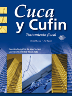 Cuca y Cufin. Tratamiento fiscal 2016