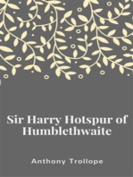 Sir Harry Hotspur of Humblethwaite