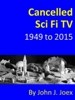 Cancelled Sci Fi TV