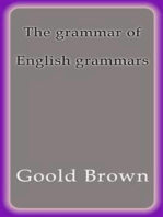 The grammar of English grammars