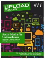 UPLOAD Magazin #11: Social Media für Unternehmen – Tipps und Tricks zu den fünf wichtigsten Social Networks
