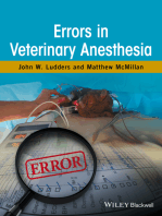 Errors in Veterinary Anesthesia