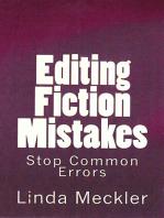 Editing Fiction Mistakes