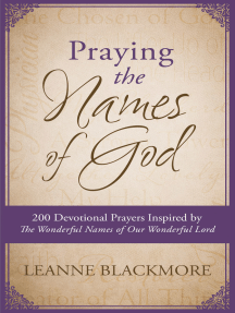 Praying The Names Of God By Leanne Blackmore Book Read Online - 