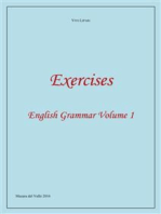 Exercises - English Grammar Volume 1