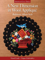 A New Dimension in Wool Appliqué - Baltimore Album Style: Visual Guide - Unique Embroidery