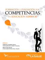 Formación y evaluación por competencias en educación superior