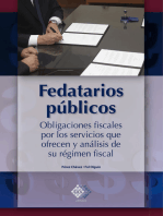Fedatarios públicos: Obligaciones fiscales por los servicios que ofrecen y análisis de su régimen fiscal