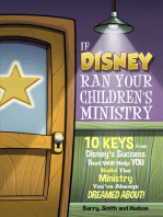 If Disney Ran Your Children's Ministry