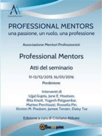 Professional Mentors. Atti del seminario