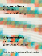 Regenerations / Régénérations: Canadian Women's Writing / Écriture des femmes au Canada