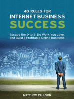 40 Rules for Internet Business