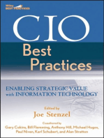 CIO Best Practices