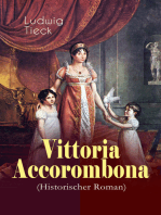 Vittoria Accorombona (Historischer Roman): Untergang der römischen Familie Accoromboni