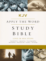 KJV, Apply the Word Study Bible, Red Letter: Live in His Steps