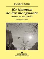 En tiempos de luz menguante: Novela de una familia