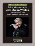 Mis almuerzos con Orson Welles: Conversaciones entre Henry Jaglom y Orson Welles