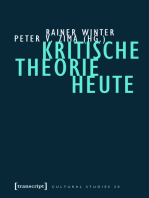 Kritische Theorie heute