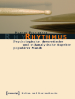 Rhythmus: Psychologische, theoretische und stilanalytische Aspekte populärer Musik