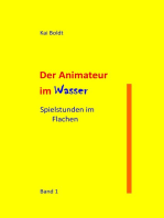 Der Animateur im Wasser