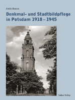 Denkmal- und Stadtbildpflege in Potsdam 1918-1945