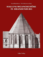 Studien zur Backsteinarchitektur / Hallenumgangschöre in Brandenburg