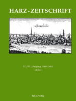 Harz-Zeitschrift für den Harz-Verein für Geschichte und Altertumskunde: 2000/2001