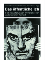 Das öffentliche Ich: Selbstdarstellungen im literarischen und medialen Kontext