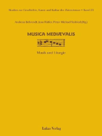 Studien zur Geschichte, Kunst und Kultur der Zisterzienser / musica mediaevalis: Liturgie und Musik