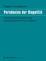 Paradoxien der Biopolitik: Politische Philosophie und Gesellschaftstheorie in Italien