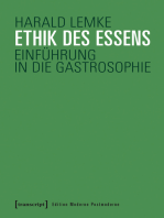 Ethik des Essens: Einführung in die Gastrosophie