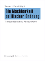 Die Machbarkeit politischer Ordnung: Transzendenz und Konstruktion