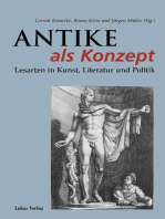 Antike als Konzept: Lesarten in Kunst, Literatur und Politik