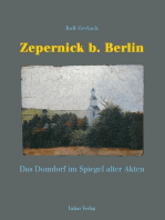 Zepernick bei Berlin: Das Domdorf im Spiegel alter Akten