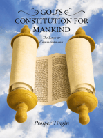 God’s Constitution For Mankind