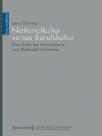 Nationalkultur versus Berufskultur: Eine Kritik der Kulturtheorie und Methodik Hofstedes