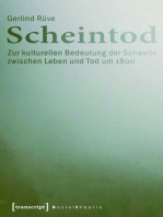 Scheintod: Zur kulturellen Bedeutung der Schwelle zwischen Leben und Tod um 1800